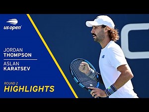Jordan Thompson vs Aslan Karatsev Highlights | 2021 US Open Round 2