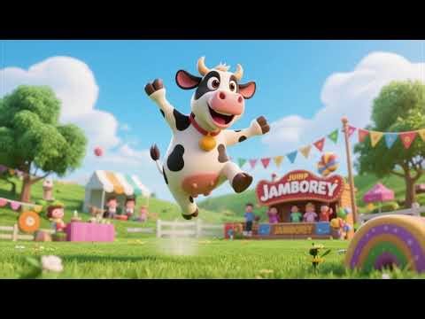 🐄 Cow Jumping Jamboree | Fun Kids Songs & Animal Dance Party 🎶🎉