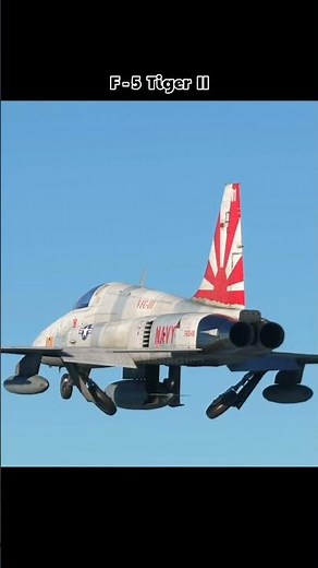 F-5 Tiger II Takes Flight! Epic Gear-Up Adventure