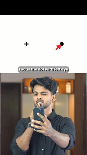 Your Eye Has a Blind Spot 😳 (Try This Test!) #shorts #tamil #health
