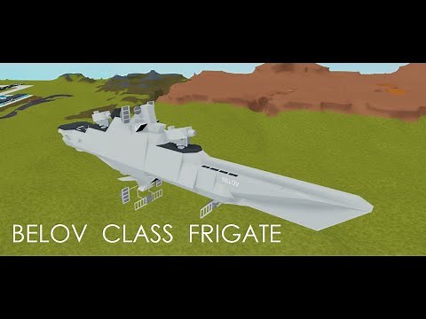 Belov Class space frigate tutorial part 2 | Roblox Plane Crazy
