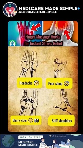 Finger Massage for Stress Relief ✋ | Relax & Reduce Anxiety in Minutes