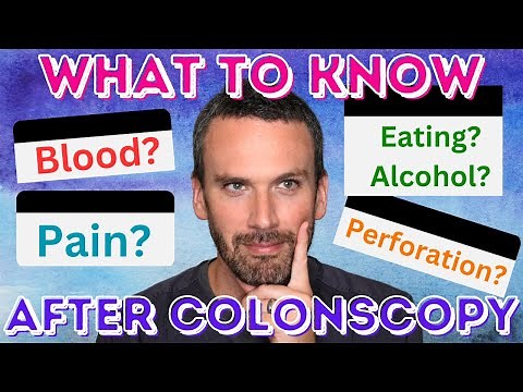Common QUESTIONS Patients Ask AFTER Their COLONOSCOPY