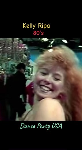 Kelly Ripa Dancing on Dance Party USA - 80's Nostalgia Flashback