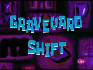 SpongeBob Title Card - Graveyard Shift (European Spanish)