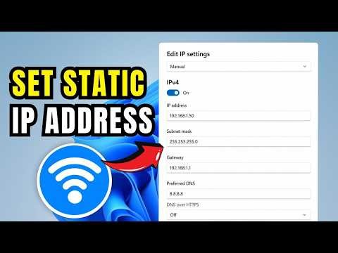 How To Set Static IP Address In Windows 11 (Easy Guide)