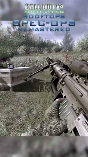 hidden sniper #cod #callofduty #cod4 #specops #remastered #nostalgia #gaming #short