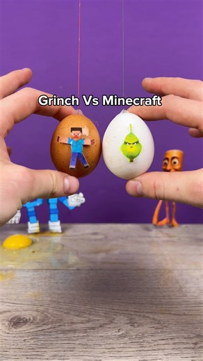YouTube vs Grinch Egg Battle