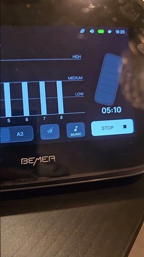 Używanie urządzenia Bemer/Bemer Device B Box in use with music