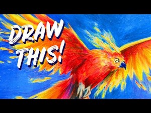 How to Draw an Epic Phoenix - Step by Step Fantasy Drawing Tutorial