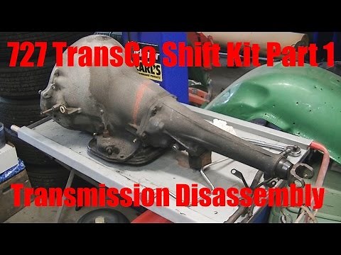 727 Chrysler Transmission - TransGo Shift Kit Install PART 1