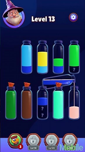 Magic Sort: Water Sort Puzzle Gameplay #krumobile