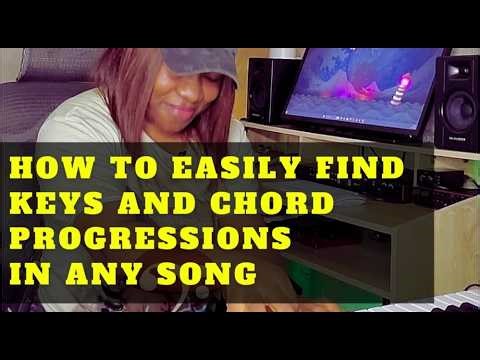 HOW TO EASILY FIND KEYS AND CHORD PROGRESSIONS IN ANY SONG, WATCH THIS VIDEO!!!