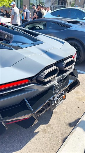 I Chased Down a Lamborghini Revuelto in a Parking Lot 😅🔊