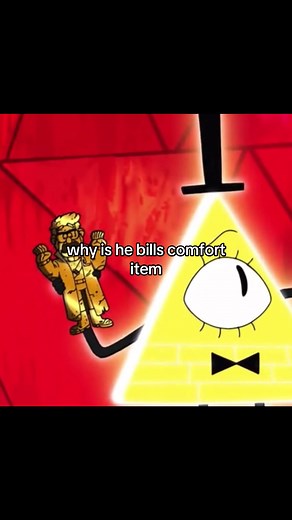 Bill Cipher Using Ford as a Fidget Toy