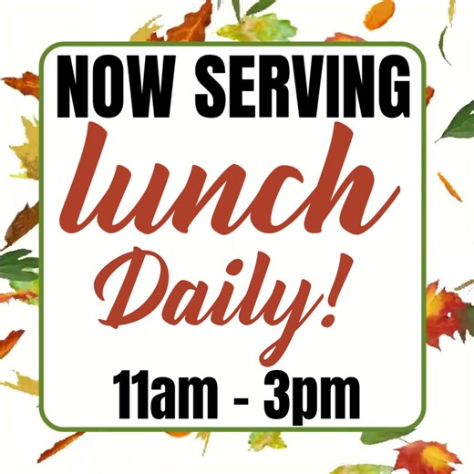 Enjoy our delicious lunch menu available every day from 11am to 3pm. Whether you're looking for a quick bite or a relaxing midday meal, we've got you covered. Stop by and treat yourself to something tasty during lunch hours. See you soon! | Heritage Ridge Golf Club