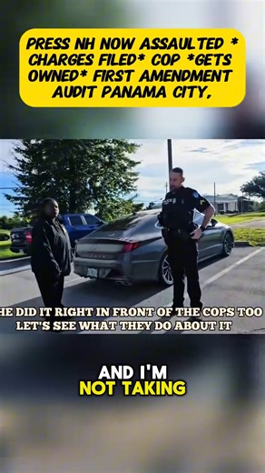 86K views · 1.9K reactions | PRESS NH NOW ASSA.U.LTED _ CHARGES FILED _ COP _ GETS OWNED _ FIRST AMENDMENT AUDIT PANAMA CITY #PressNHNow #FirstAmendmentAudit | Auditing COPS | Facebook