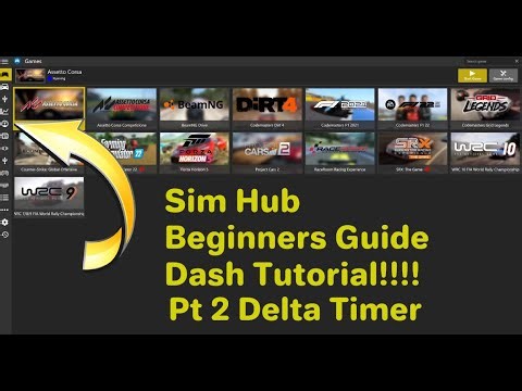 Sim Hub Delta Timer Tutorial