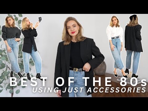 HOW TO RECREATE 80S STYLE IN A MODERN WAY