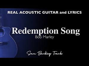 Redemption Song - Bob Marley (Acoustic Karaoke)