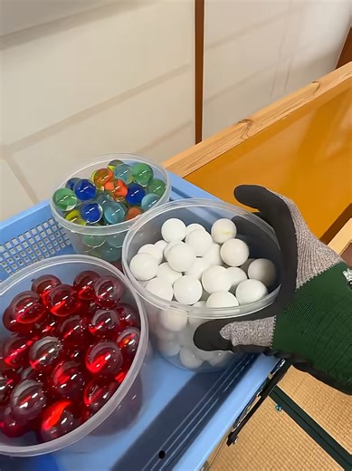 Marble Run (Marble Run Course with Corrugated Sheets, Wooden Funnels, and Bouncy Balls) #marblerun #marblerace #asmr