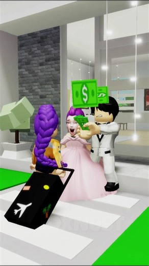 Jinu kicked Rumi out during her pregnancy 😢 #roblox #kpop #brookhaven