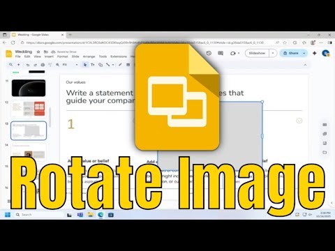How To Rotate Image on Google Slide Presentation [Guide]