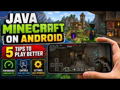 Playing Java Minecraft On Android IS NOT HARD Tips To Get Things Working