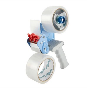 Wrap & Move Tape Dispenser With 2 Tape Rolls