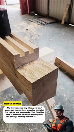 Precision Joinery: Smoothing a Timber Mortise for a Perfect Fit