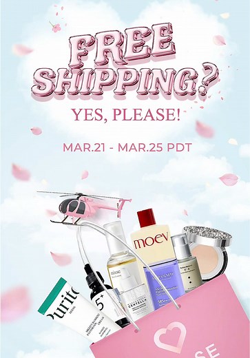Global Free Shipping on K-Beauty Products at Jolse