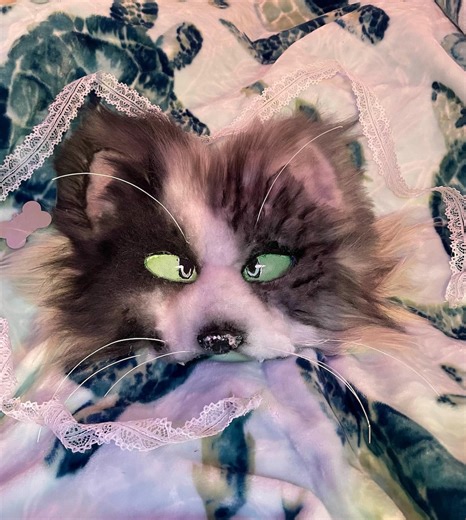 Black Cat Therian Mask (waterproof!) | Tuxedo Cat Cosplay - Etsy