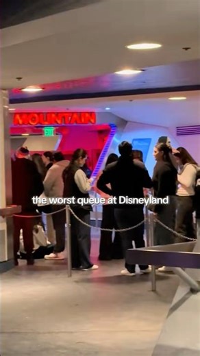 In line, no one can hear you scream in agony…. #spacemountain #disneyland