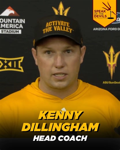 1.4K views · 37 reactions | Kenny Dillingham discusses a "bad" day 2 of camp, the lack of passion, the strong punting, and more. | Speak of the Devils Podcast | Facebook