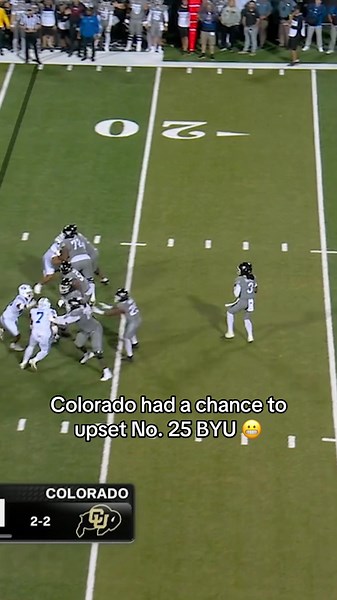 Colorado Football Upset Bid Against BYU Highlights