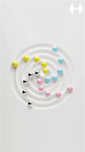 Satisfying Rounding Sphere animation in Blender Created by Honical Studio | #satisfying #trending