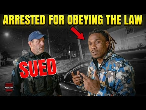 INSANE Cops Arrest a Man For STOPPING At A Stop Sign!
