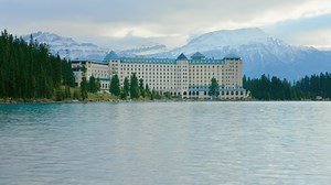 Catching that first light at Lake Louise is always a treat. Who would you like to experience this with? | Rocky Mountaineer