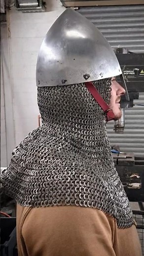 Forging a Norman Helmet from scratch with Lancaster Armoury