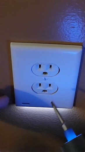 Easy DIY Night Light? #diy #handyman #electrical $tipsandtricks #chrisgarage78 | ChrisGarage 78