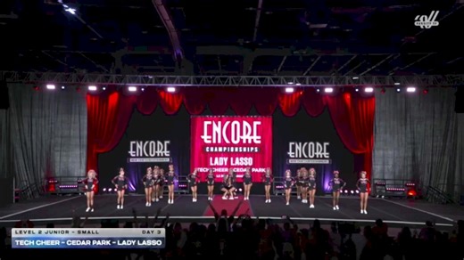 Tech Cheer - Cedar Park - Lady Lasso [2025 L2 Junior - Small Day 3] 2025 Encore Grand Nationals