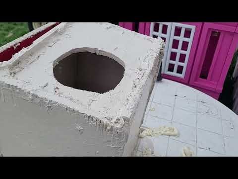 6.5 inch subwoofer box almost done!!