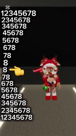 12345678 challenge #roblox #brookhaven #shorts