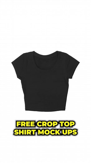 Who needs FREE crop top mock ups?!? 👀 | Superline Wholesale