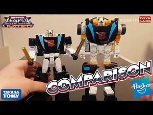 Comparison Review Transformers 变形金刚 微型传说 Legacy Deluxe Class Armada Universe Wheeljack