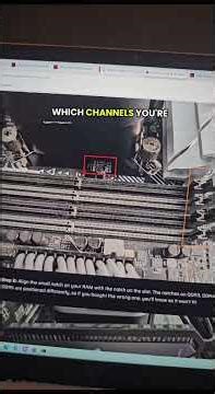 How to install RAM into your new gaming PC.