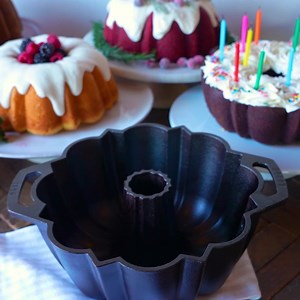 Fluted Cake Pan | Lodge Cast Iron | Facebook