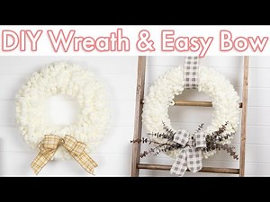 Farmhouse Wreath Tutorial