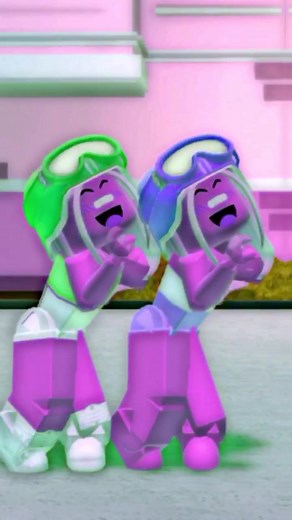 Dynamic Roblox Dance Animation with Cousins in Blue and Pink