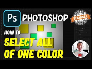 Photoshop How To Select All Of One Color